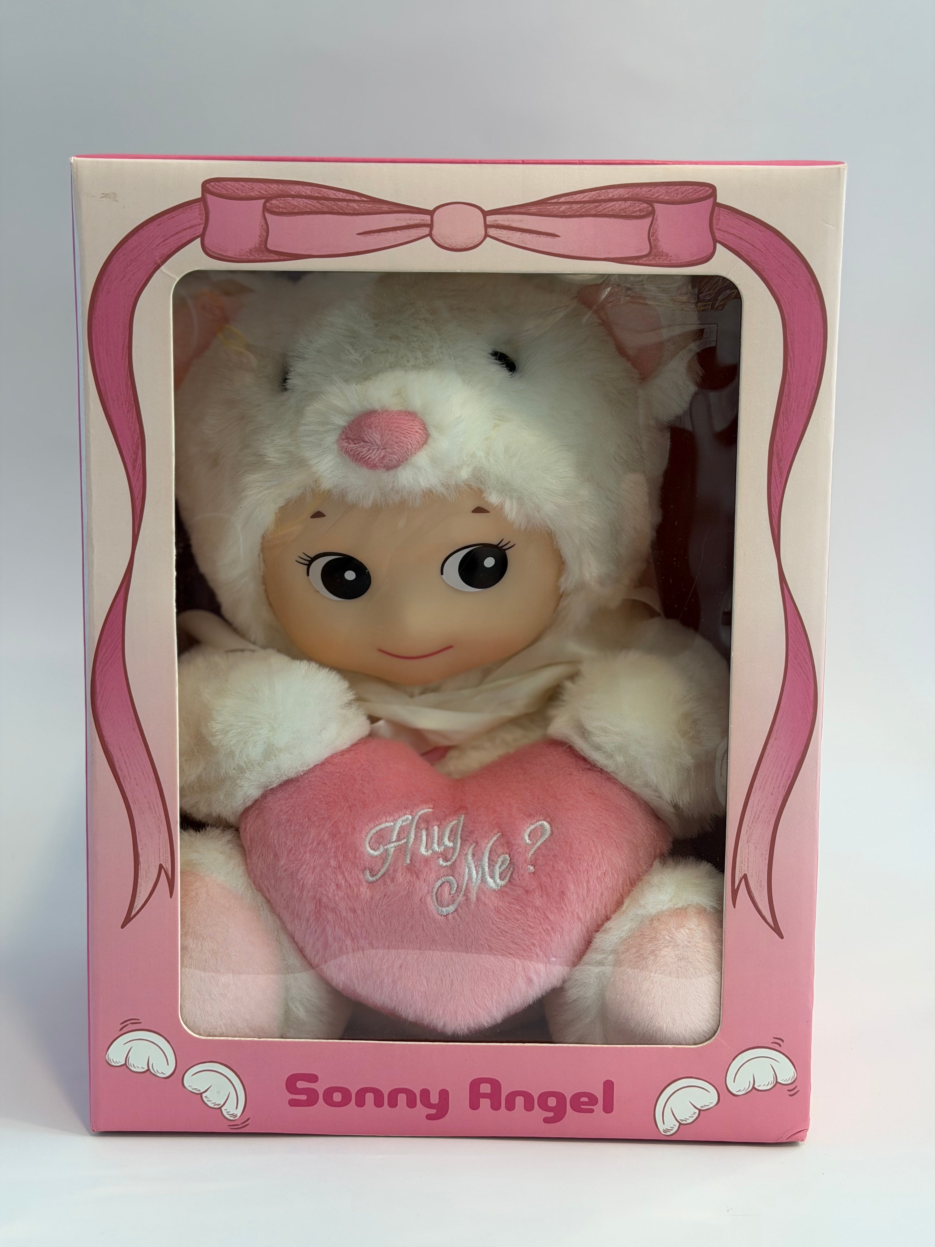 Sonny Angel Plush Series – Cuddly Bear (White)