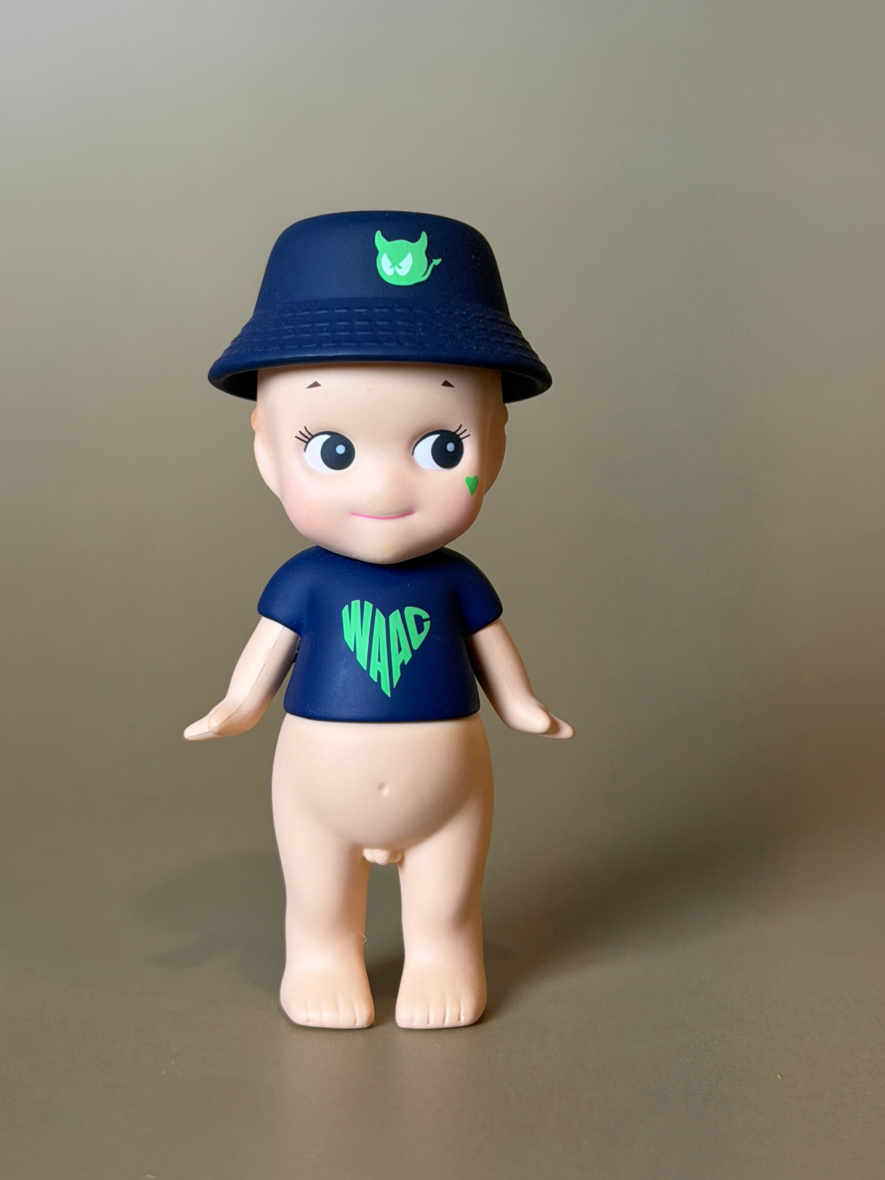 Sonny Angel – Blue WAAC (Win At All Costs) Collaboration