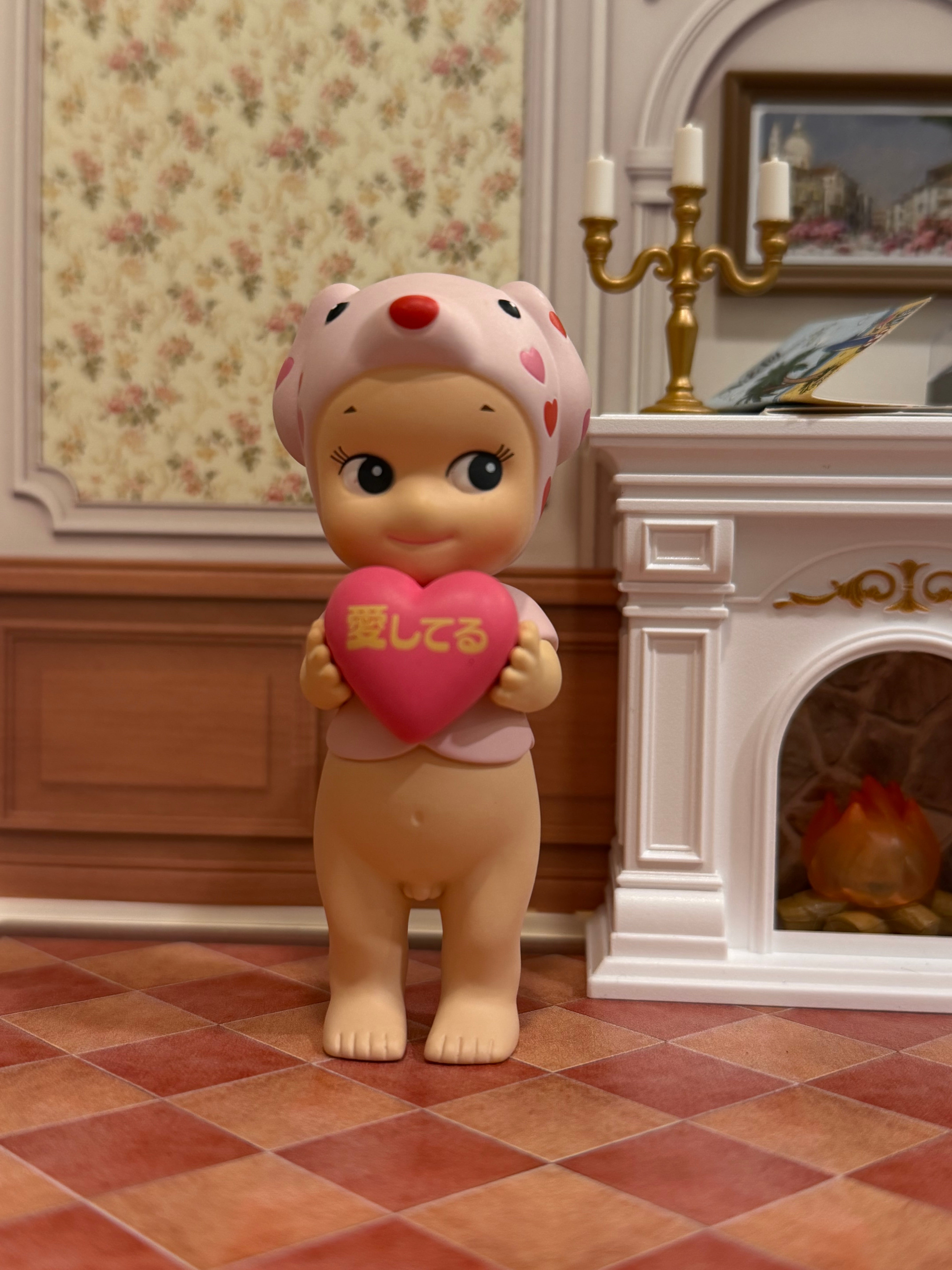 Sonny Angel Message of Love Pink Dalmatian