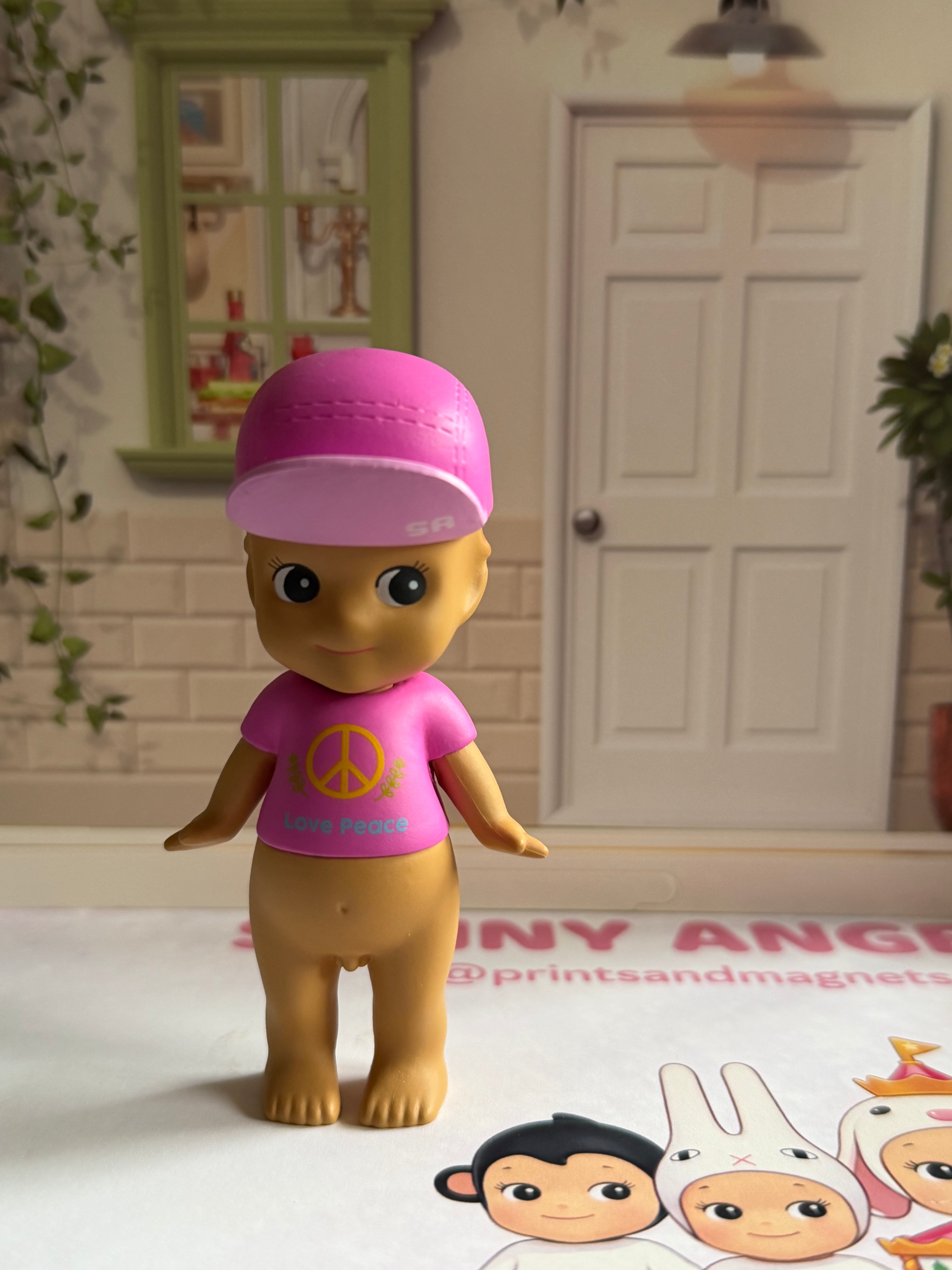 Sonny Angel Summer Vacation Series 2017 Peace Envoy mini figure Pink Tan baby